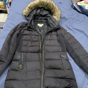 Michael Kors winter jacket with detachable fur hood